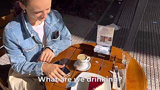 Hey, I brazenly talked this amateur girl with small natural tits into doggystyle anal sex and creampie