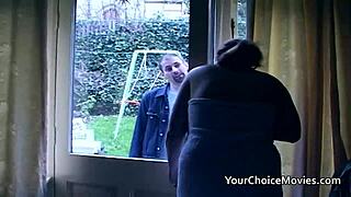 Chubby Mature Housewife with Big Boobs in Homemade Clip