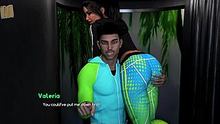 Intertwined 3D Curvy Girl in Outfit