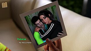 Intertwined 3D Curvy Girl in Outfit