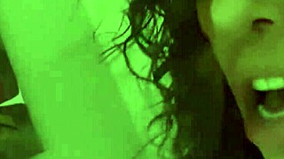 Destiny Summerss grips black cock tight while riding hard in stockings! 😈