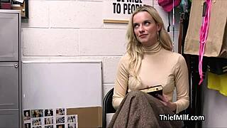 Cougar caught sneaking stolen dildos at the office