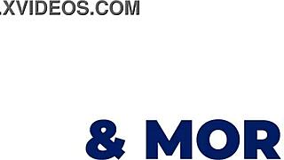 cute 18 year old gets her pussy eaten in muff diving session with big ass and tits.