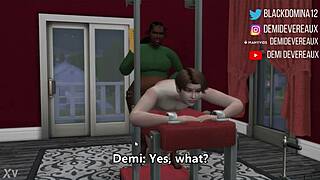 I give that whore what he wants as ebony domina