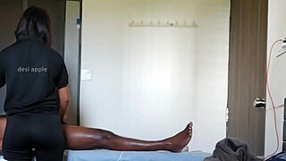 relaxing massage session ends unexpectedly