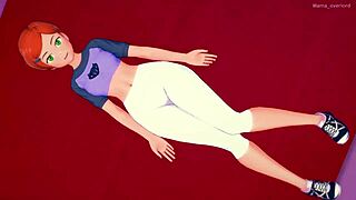 Gwen Craves to Stroke a Huge Cock in Adult Hentai