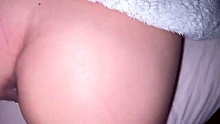 cute stepsister with wet panties offers to relieve big cock excitement in homemade doggystyle