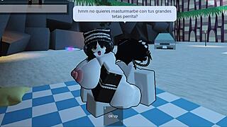 Liz Gets BENT OVER for MONSTER COCK CREAMPIE on Nudist Beach!