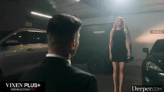 Deeper gorgeous little 18+ dragon teaches rude client a lesson he won't forget