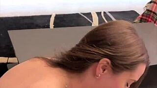 watch pov deep penetration in the kitchen with big cock?