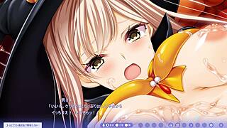 ririsa shiraishi bound in bondage, her big tits bouncing in this bdsm motion