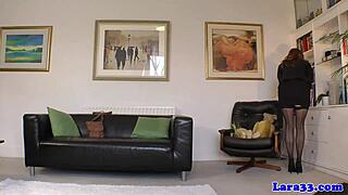 british milfs in lingerie, licking each other passionately