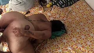 anal sex with stepfather's dick gives milk in ass