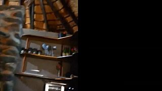 Bold Mature Woman Flashes Cock in Bar for Beer