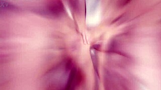 Jessy jey in an intense group scene with deep action and swallowing.