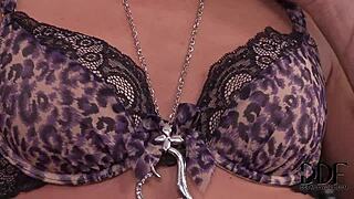 Hot Russian Babe Nataly Gold Shows Glamour In Heels And Shoes