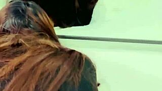 Me Cojo a Mi Esposa con Su Vestido Puesto Tacones y Su Cachetero de Encaje