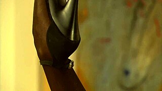 Layla Rivera teases samurais with her shaved pussy and wild moves.