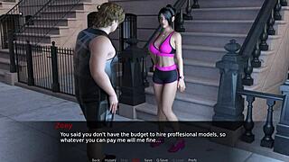 lets play zoeys christmas gift with big black cock and monster tits