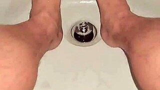 Homemade Asian Girl Bathes Nude And Shows Bare Feet