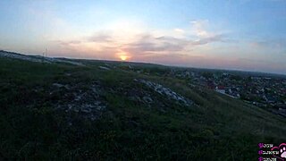 PAWG Goth Slut Teen Fucked Outdoors!