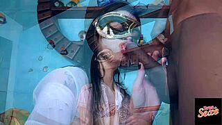 comendo a casada quase desmaiando de tanto tesão deu até o cu que o marido não comia 😈