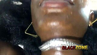 stepmom's back gets soapy with close-up help