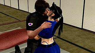 I couldn't hold back fucking the busty rookie cop