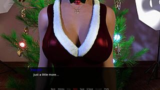 lets play zoeys christmas gift with big black cock and monster tits