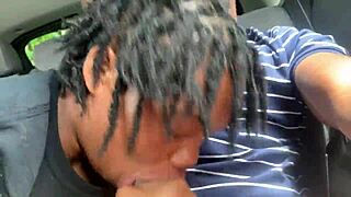 Public Head With Big Black Cock Ebony Black Outdoor Monster Cock Deepthroat