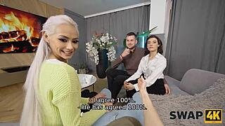 Conversational damn, swap4k got a huge cock banging 2 colombian chicks!