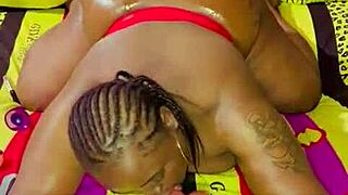 Sundaydogood614 update with shaved pussy in homemade lesbian vid 😊