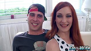 i watch my redheaded wife isabella gorge on black cock