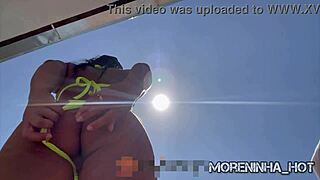 Punheta guiada, latina gostosa want fill her cuzinho with leite