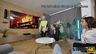 Conversational damn, swap4k got a huge cock banging 2 colombian chicks!