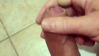 branlette solo, you jerk off alone and cum hard?