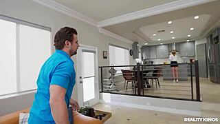 Maid gets dirty in this Reality Kings scene with rough sex and deepthroat action