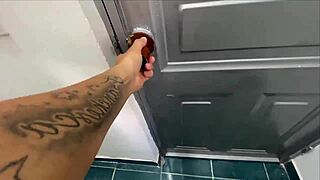 stepdad pervert bangs tight small-titted chick with swollen nipples