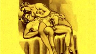 Vintage erotic sketches unveiled
