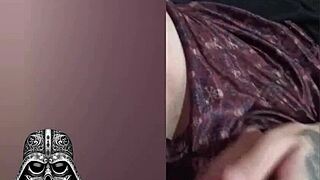 Caressing that big cock brings intense orgasms 😏