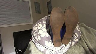 CEO Gets Kinky with Secretary’s Sexy Nylon Soles in Full Video