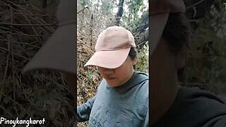 Outdoor Blowjob Turns Wild with Indian Homemade Creampie and Wet Pussy Action. Curvy Mature Squirts in Tight Trimmed Scene.