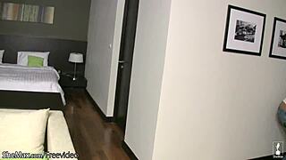 Girly Ladyboy with Pretty Smile Teases Her Round Boobs