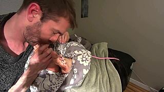 CEO Gets Kinky with Secretary’s Sexy Nylon Soles in Full Video