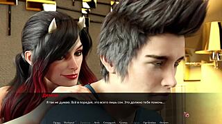 Betrayed gameplay part 4, intense office slap and ripped clothes action