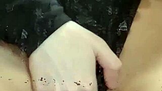 elza kom is strutting in sexy nylon heels and lingerie, getting fucked with a dildo and monster cock fetish