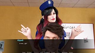 Betrayed gameplay part 4, intense office slap and ripped clothes action