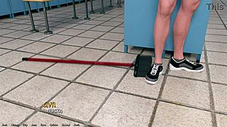 Being a dik 20 - busty redhead sorority president tongue fucks boss for revenge