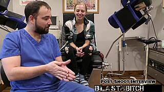 ava siren's shaved pussy fucked hard and cum blasted