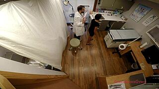 Mandatory new student physical for mixed cutie with small 18+ tits examined by doctor tampa - yesenia sparkles - tampa university physical part 1 of 7 - girlsgonegyno reup